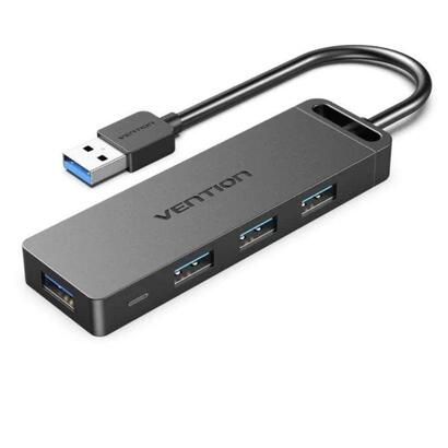 hub-usb-30-vention-chlbf-4xusb-microusb-pd-1m