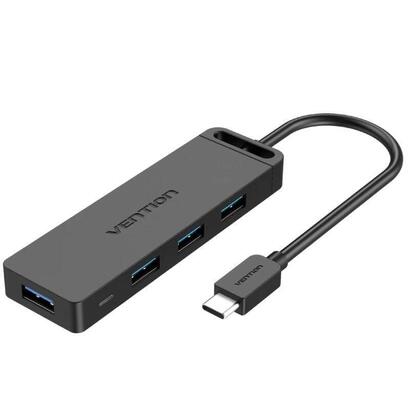 hub-usb-tipo-c-vention-tgkbd-4xusb-1xmicrousb-pd-50cm