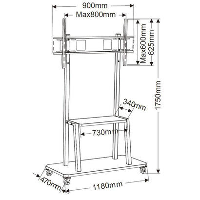 vivolink-vlfs4290-soporte-para-monitor-229-m-90-negro