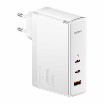 cargador-rapido-gan5-pro-2xusb-cusb-140w-eu-blanco-baseus