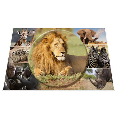 herma-protector-de-escritorio-animales-de-africa-55x35-3-piezas