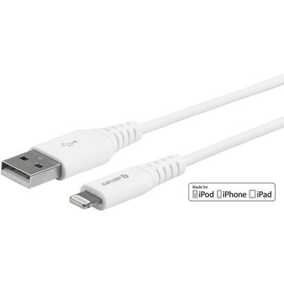 estuff-es601004-bulk-cable-de-conector-lightning-015-m-blanco