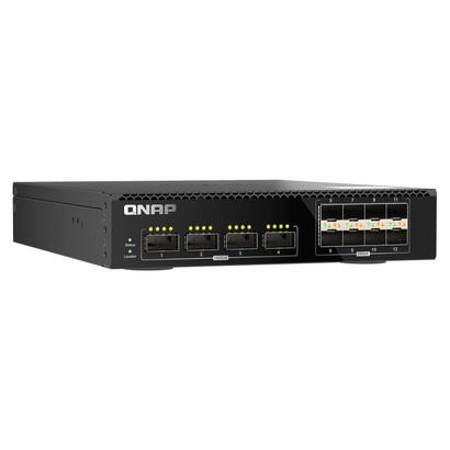 qnap-qsw-2104-2t-a-conmutador-gestionado-4-x-100-gigabit-qsfp28-8-x-25-gigabit-sfp28-montaje-en-rack