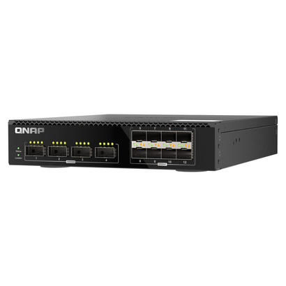 qnap-qsw-2104-2t-a-conmutador-gestionado-4-x-100-gigabit-qsfp28-8-x-25-gigabit-sfp28-montaje-en-rack
