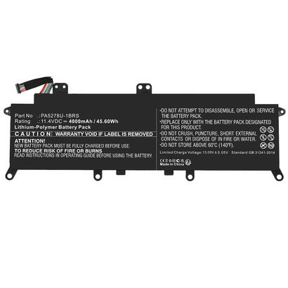 battery-for-toshiba-notebook-4560wh-li-ion-114v-4000mah-black-for-portege-x30-tecra-x40-warranty-12m