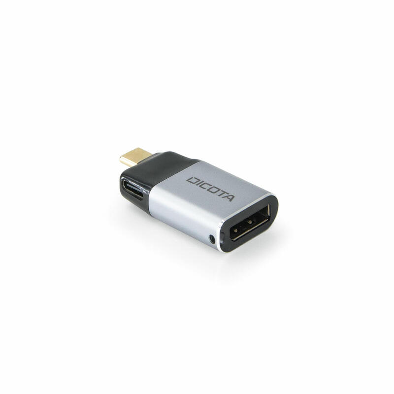 dicota-mini-adaptador-usb-c-a-display-port-pd-8k-100w dicota-mini-adaptador-usb-c-a-display-port-pd-8k-100w