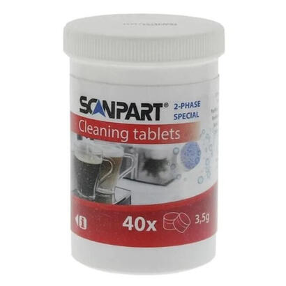 scanpart-sca2790000220-accesorio-para-cafetera-tableta-de-limpieza-40-piezas