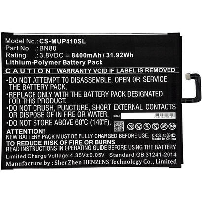 coreparts-bateria-para-xiaomi-tablet-3192wh-li-pol-38v-8400mah-negro-para-xiaomi-tablet-mi-pad-4-plus