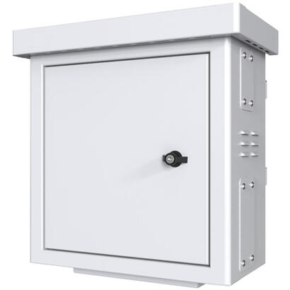 mini-radius-pole-mounted-cctv-cabinet-for-4-cameras