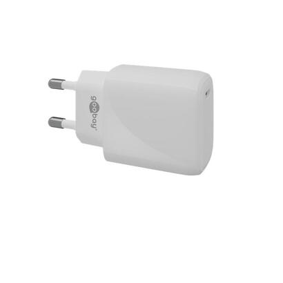 goobay-65406-cargador-usb-c-pd-gan-fast-charger-20-w-white