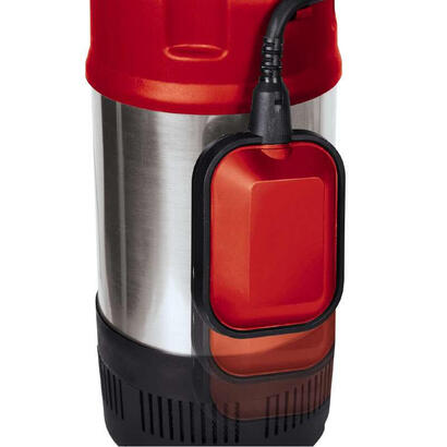 bomba-einhell-gc-dw-900-n-sumergible-7-m-bombas-presion-e-inmersion-rojoplateado-rojo-acero-inoxidable-7-m-32-m-230-v-50-hz