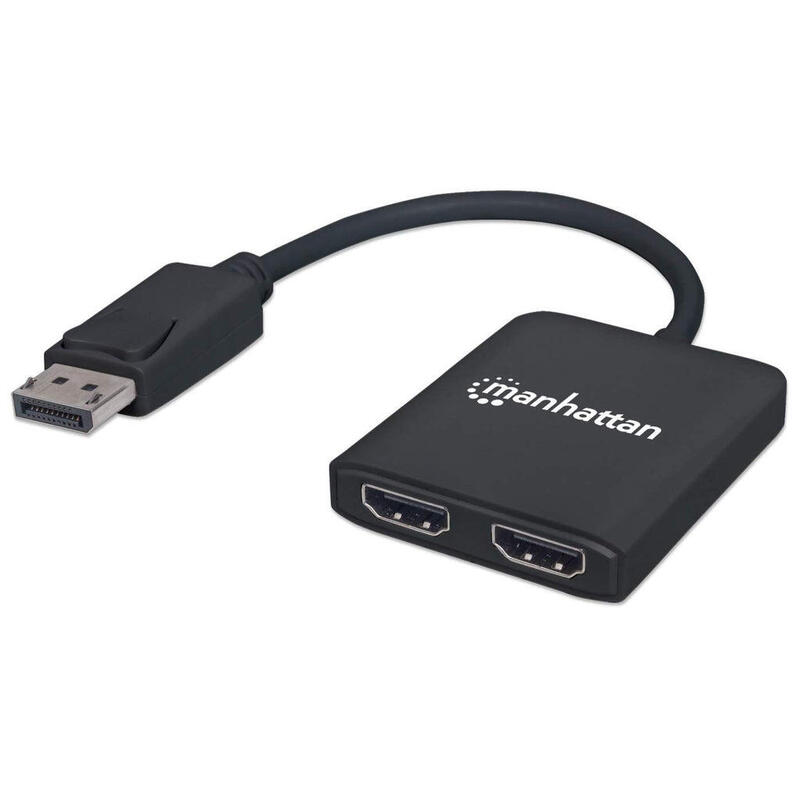 manhattan-adaptador-displayport-a-2-puertos-hdmi