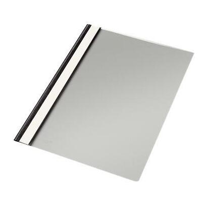 esselte-dossier-fastener-tarjetero-pp-130170-micras-contraportada-gris-folio-negro-caja-de-50u