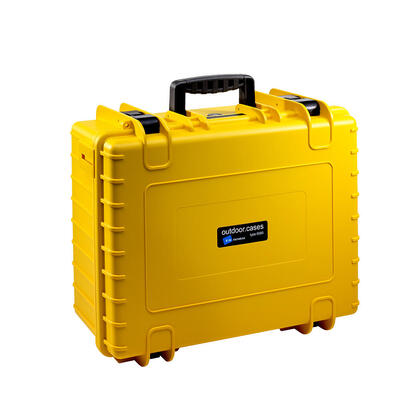 b-w-outdoor-case-type-6000-inserto-de-particion-acolchado-amarillo