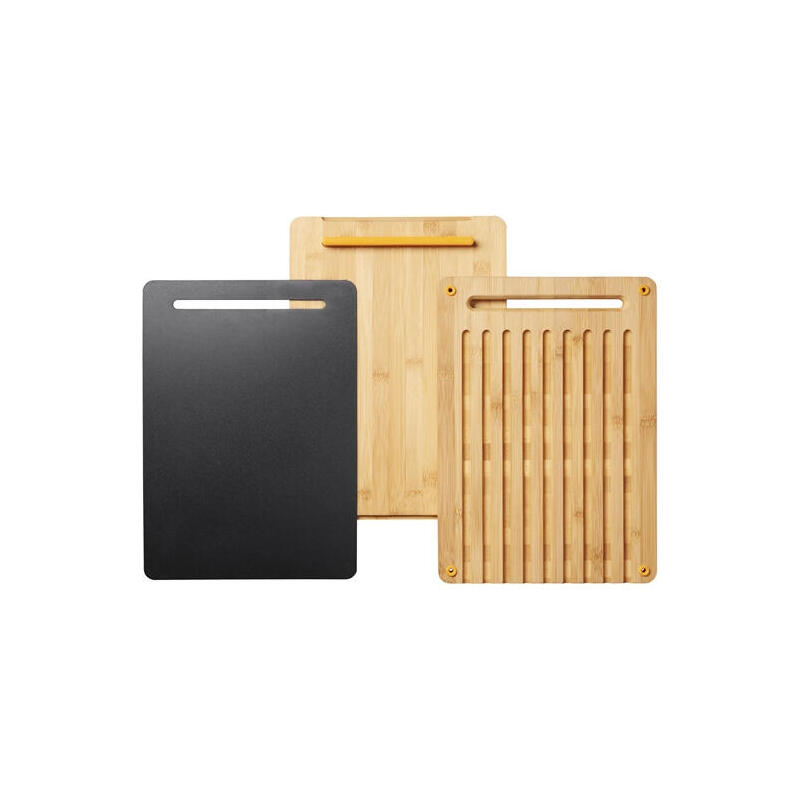 fiskars-1057550-tabla-de-cocina-para-cortar-rectangular-bamboo-plastico-bamboo-negro