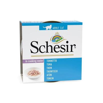 schesir-in-cooking-water-tuna-comida-humeda-para-gatos-85-g