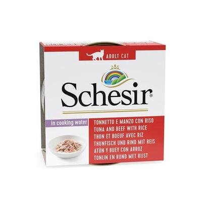 schesir-in-cooking-water-tuna-with-beef-and-rice-comida-humeda-para-gatos-85-g