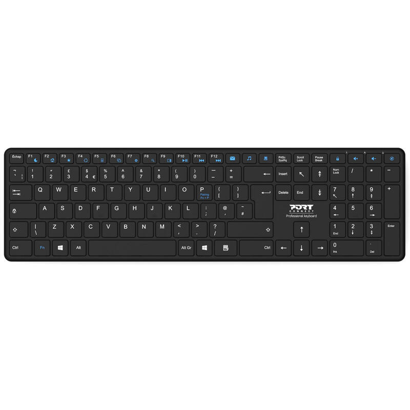 port-designs-900903-r-de-teclado-hogar-bluetooth-qwertz-aleman-negro