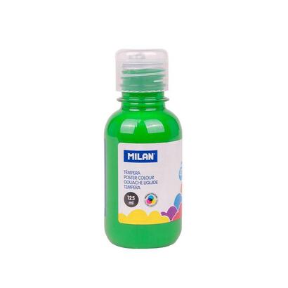 pack-de-3-unidades-milan-botella-de-tempera-125ml-tapon-dosificador-secado-rapido-mezclable-color-verde-claro
