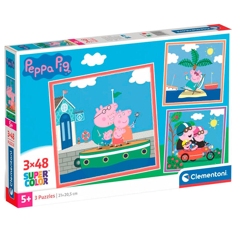 puzzle-peppa-pig-3x48pzs