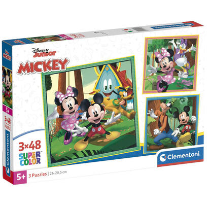 puzzle-mickey-disney-3x48pzs