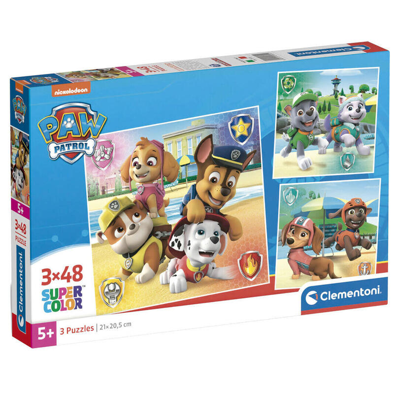 puzzle-patrulla-canina-paw-patrol-3x48pzs