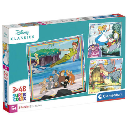 puzzle-classics-disney-3x48pzs