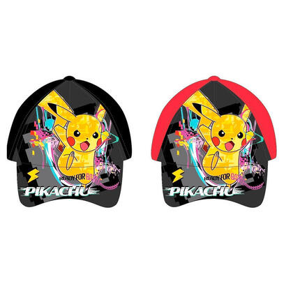 pack-de-6-unidades-gorra-pikachu-pokemon-surtido