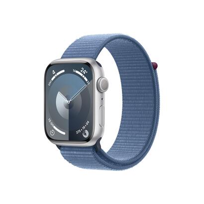 apple-watch-series-9-gps-45mm-silver-aluminium-case-with-winter-azul-sport-loop