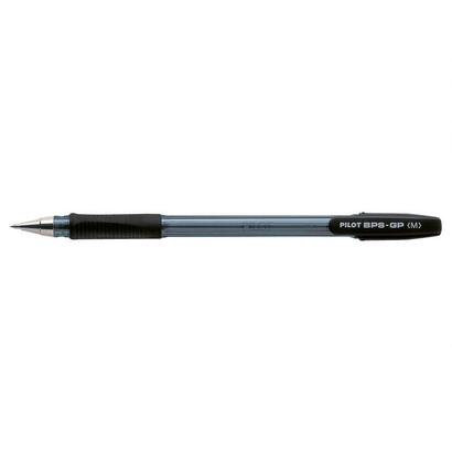 pack-de-12-unidades-pilot-boligrafo-de-bola-bps-gp-recargable-punta-mediana-de-1mm-trazo-de-025mm-color-negro