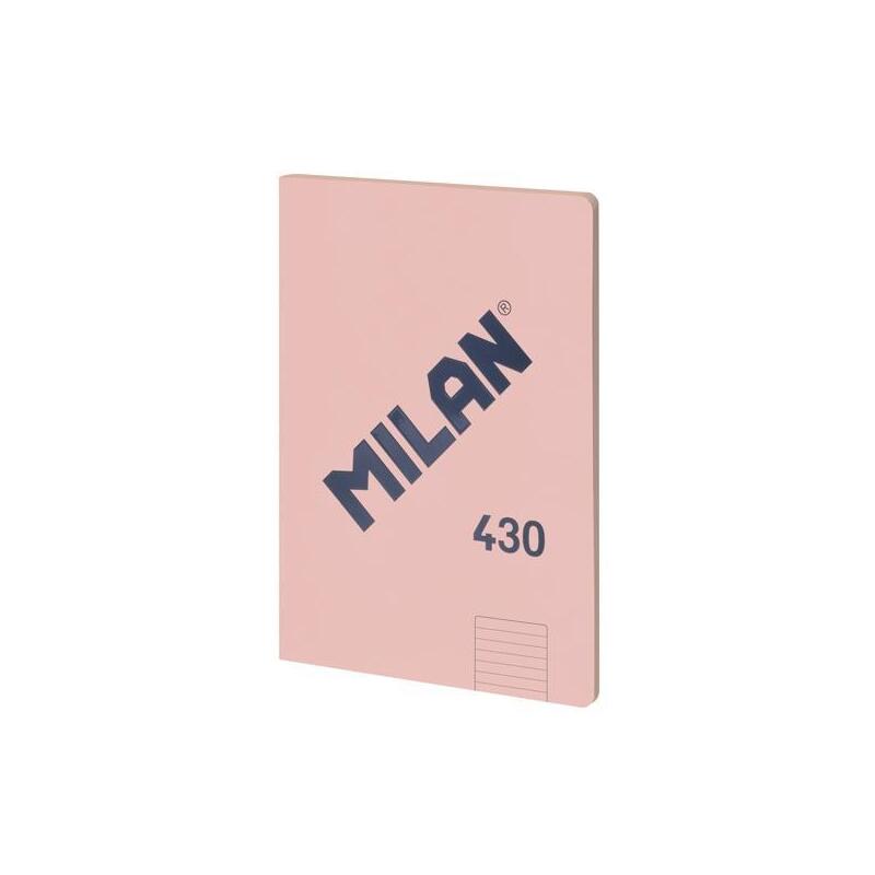 pack-de-3-unidades-milan-libreta-encolada-a4-48h-papel-95gr-1-linea-7mm-serie-1918-rosa