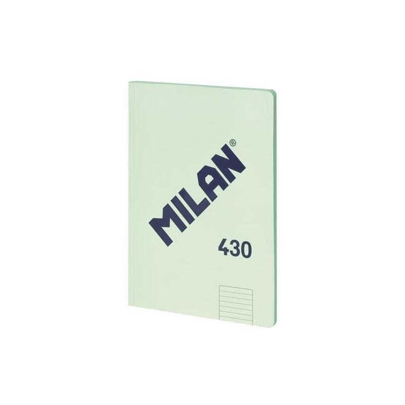 pack-de-3-unidades-milan-libreta-encolada-a4-48h-papel-95gr-1-linea-7mm-serie-1918-verde