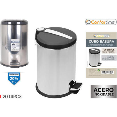 cubo-basura-metal-cpedal-20lts-confortime