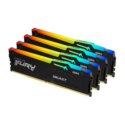memoria-kingston-ddr5-chnology-fury-beast-rgb-64-gb-4-x-16-gb