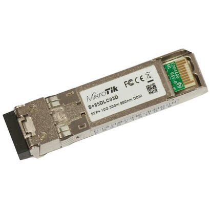mikrotik-s85dlc03d-red-modulo-transceptor-fibra-optica-10000-mbits-sfp-850-nm