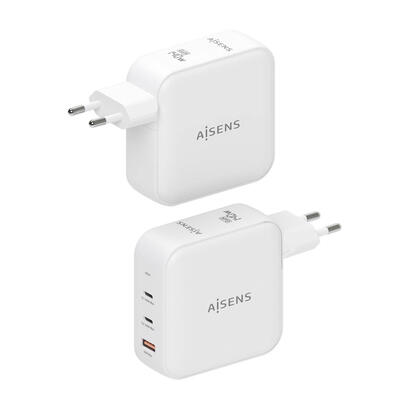 aisens-cargador-gan-140w-2xusb-c-pd31-qc40-1xusb-a-qc30-blanco