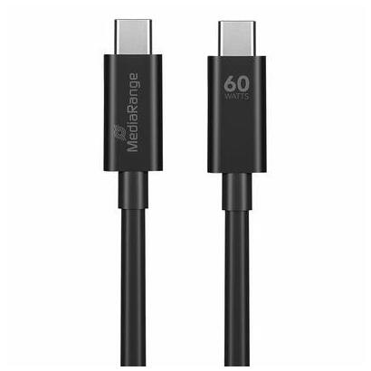 cable-mediarange-mrcs213-usb-32-gen-1-31-gen-1-12-m-usb-c-negro