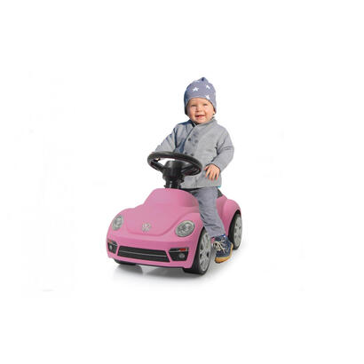 jamara-vw-beetle-juguetes-de-arrastre-tobogan-rosa-neonnegro-ninonina-18-meses-4-ruedas-rosa-27-kg