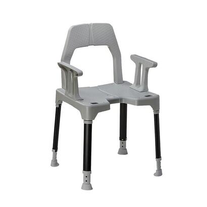dietz-tayo-silverline-antybakteryjne-krzeslo-prysznicowe-z-regulacja-wysokosci-i-oparciem-wraz-z-podlokietnikami