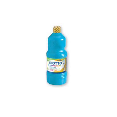 giotto-tempera-escolar-lavable-azul-cyan-botella-1000-ml
