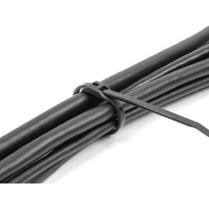 delock-19465-brida-para-cables-con-cabeza-plana-la-110-x-an-25-mm-100-piezas-negro