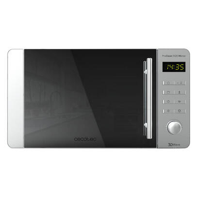 cecotec-microondas-proclean-5120-inox-700-w-grill-800-w-capacidad-20-l-8-programas