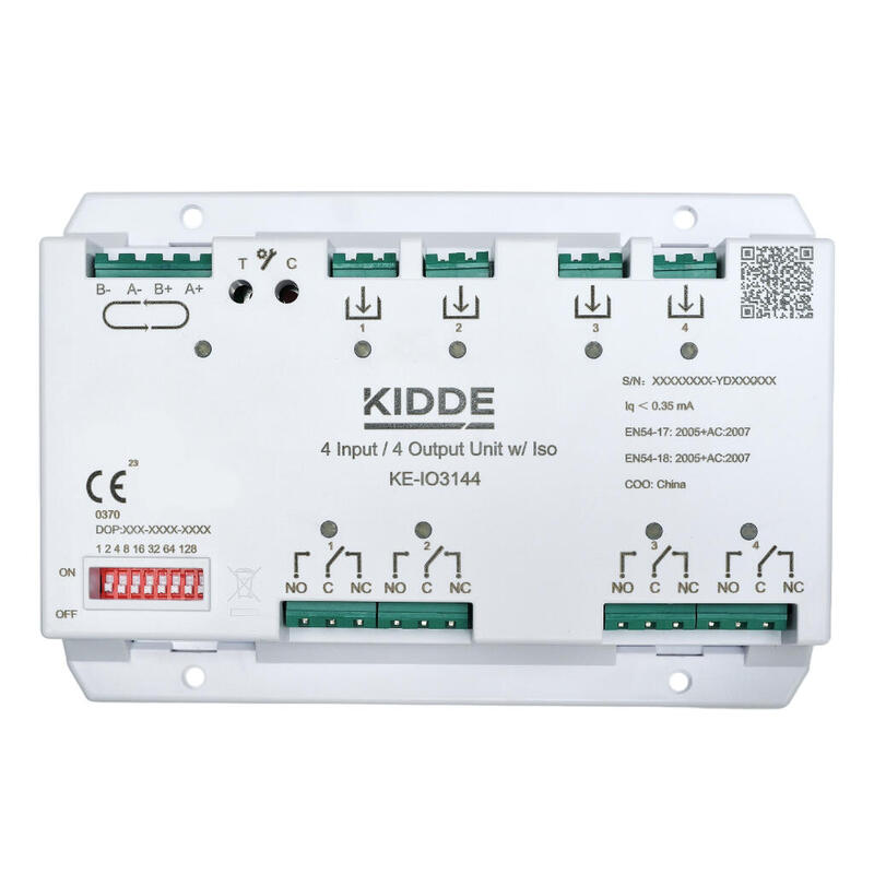 kidde-commercial-ke-io3144-unidad-inteligente-analogica-de-4-entradas4-salidas-con-aislador