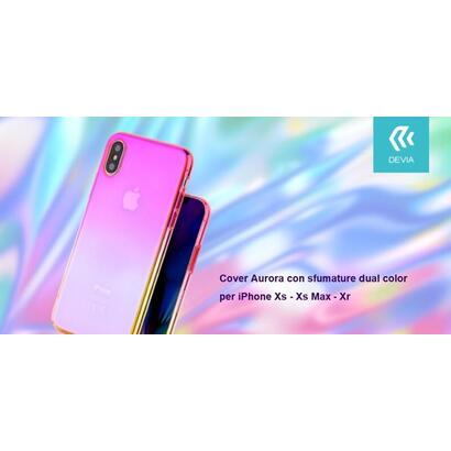 aurora-series-case-dual-color-for-iphone-xr-61-purplepink