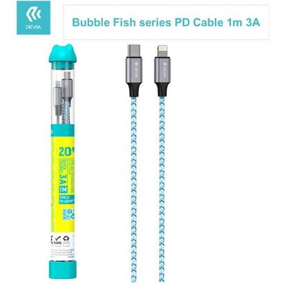 bubble-fish-series-pd-cable-set-1m-3a-type-c-lightning-black