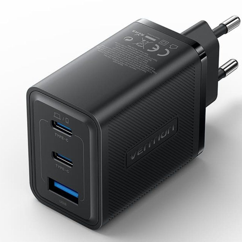 cargador-gan-de-pared-vention-ferb0-eu-2xusb-tipo-c-1xusb-65w