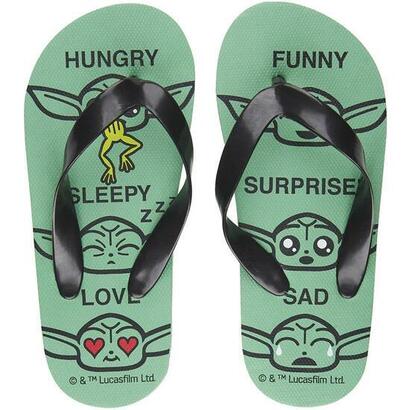 chanclas-the-mandalorian-grogu-green-talla-3031