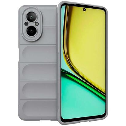 funda-de-silicona-wave-realme-c67-4g-gris-claro