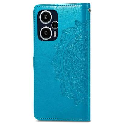 funda-libro-mandala-xiaomi-poco-f5-azul