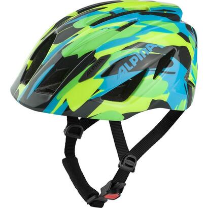 casco-bicicleta-alpina-pico-neon-verde-azul-brillo-50-55